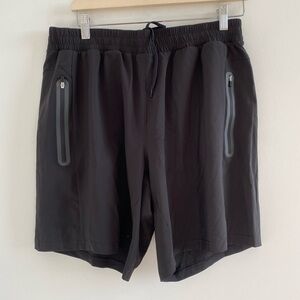 Second Skin Mens Black Pull On Short Size XL
